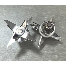 Universal Stainless Steel Blender Blade for 2L Food Processors & Soy Milk Makers （2PCS）