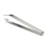 Alipis Dishwasher Safe Stainless Steel Tweezers Hair Removal Tool Beveled