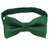 Alizeal Banded Adjustable Length Pre-tied Boy's Bow Tie, Dark Green