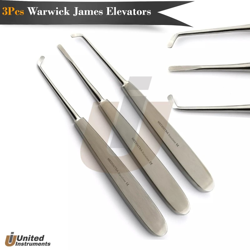 Medentra Veterinary Canine Elevators Oral Surgery Dental Kit Surgical Root