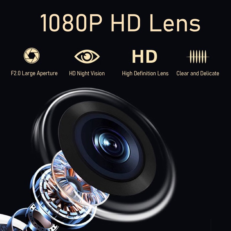 1080P Pet Camera Wireless WiFi Transmission Thumb Camera Magnetic Suction