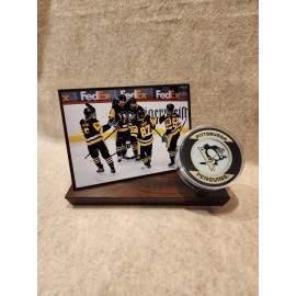Coach Gift Hockey display with full color Photo Sublimated on a metal plaque