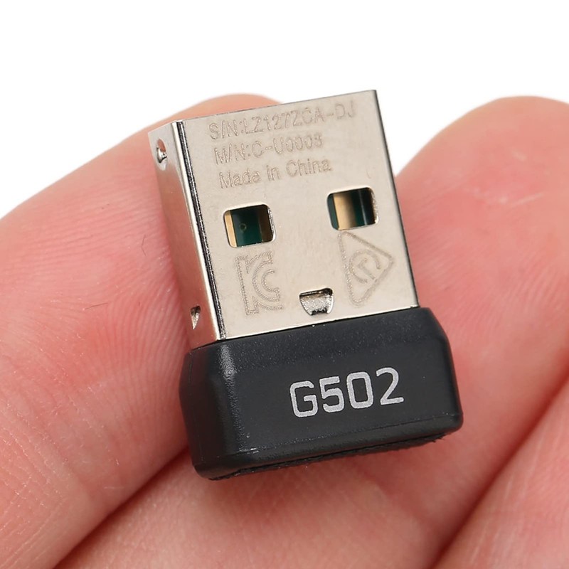 USB receiver for G502 LIGHTSPEED mouse, 2.4 GHz wireless mouse