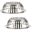 Stainless Steel Roof Dome Drain Cover Strainer Atrium Grate 2pcs/pk