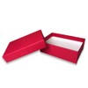 N'icePackaging 100 Qty - Macaw-Red Kraft Cotton Filled Gift Boxes