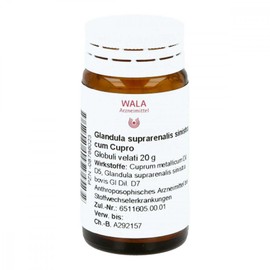 Glandula Suprarenales Sinistra Cum Cupro Globules 20 g