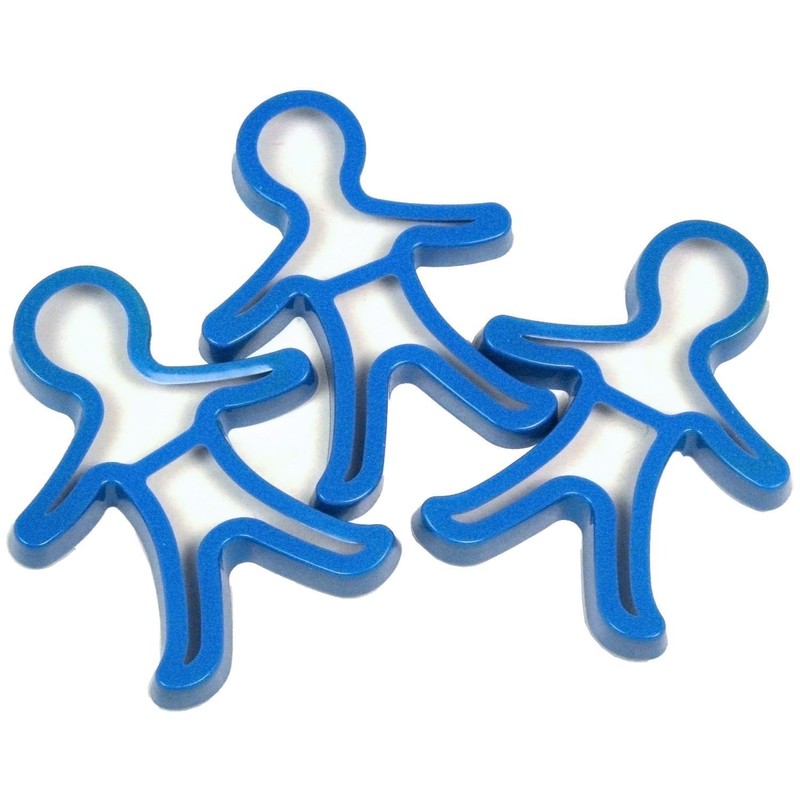 Craftplay Gingerbread man cookie cutter - Pack of 3 -