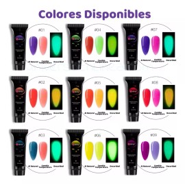 Veraly Polygel Decoración Uñas Cambio Color Manicure Temperatura