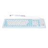 Foldable Silicone Keyboard 103 Keys USB Wired Silicon Foldable Waterproof