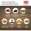 Hem Precious Sandalwood Chandan Incense Sticks -100g X 3 Packs