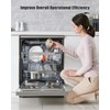 Dishwasher inlet valve & floating switch component Assembly Fit for