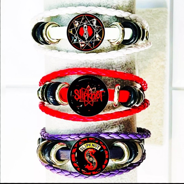 SLIPKNOT I REMEMBER YOU SET OF 3 EXCLUSIVE COLOR BRACELETS