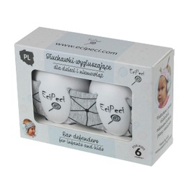 EciPeci Ear Defenders for Children, Noise Cancelling Comfortable Ear Muffs for Babies and Toddlers, with Soft and Lighweight Design, Perfect for Sensitive Baby Heads, Cobweb