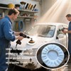 Pack of 3 Polishing Attachment, Angle Grinder, Microfibre Polishing Hood