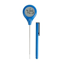 ThermoWorks ThermoPop 2 — Best Value Instant Read Thermometer - Nautical Blue