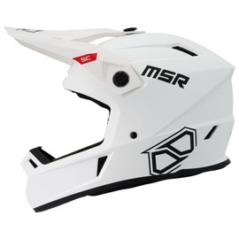 MSR SC Range Dirt Bike Motocross Helmet Large Matte White