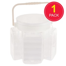 Baker Ross FN262 Craft Caddy - Pack of 1, Portable Arts and Crafts Storage Container for Art Materials