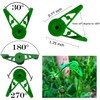 Pack of 40 360° Adjustable Plant Clips, Plant Stem Trainer