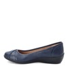 LifeStride womens I-loyal Ballet Flat, Navy, 7 Narrow US