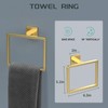 Dorudon atrox 7 Piece Gold Bathroom Hardware Set with Brushed