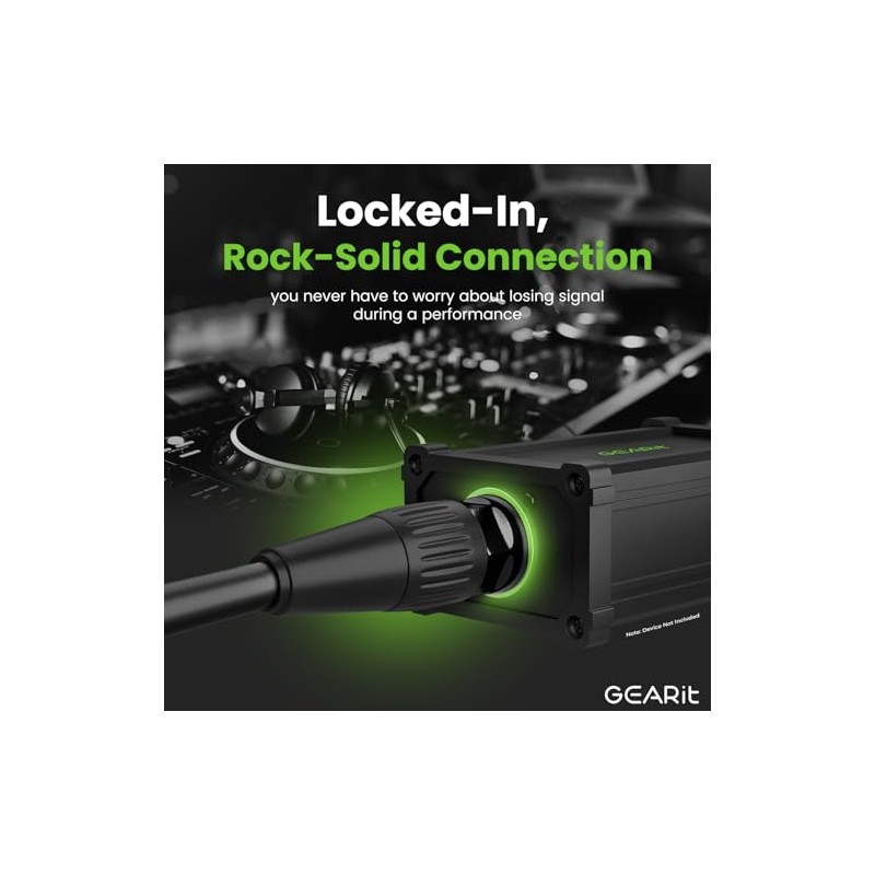 GEARit Cable Ethercon CAT6 blindado (6 pies), audio profesional e