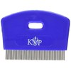 KVP Cat Flea Comb Stainless Steel Teeth with Plastic Handle