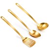 XWDALIN Kitchen Cooking Utensils Set, 3 pcs Stainless Steel Cooking