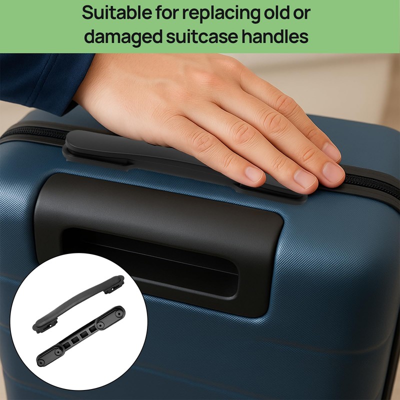 Huybaa Suitcase Handle Replacement, Luggage Suitcase Handle, Plastic Replacement Handle,