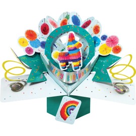 Second Nature 'Pinata' Birthday Pop Up Card - POP202