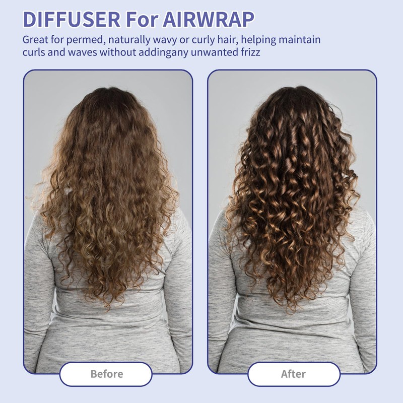 Upgraded Diffuser for Dyson Airwrap Styler HS05 HS01, Converting for