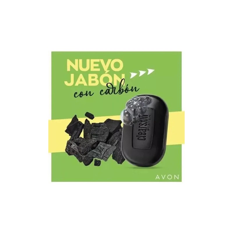 Avon - Clearskin Set De Jabon + Mascarilla Con Carbon