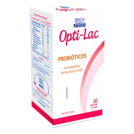 Caja De Probióticos Opti-lac Lactobacillus X30 Capsulas Sabor Tableta sin sabor