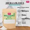 Hanan White Kaolin Clay Powder 250g Arcilla Blanca of 100%