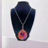 Murano Millefiori Round pendant necklace