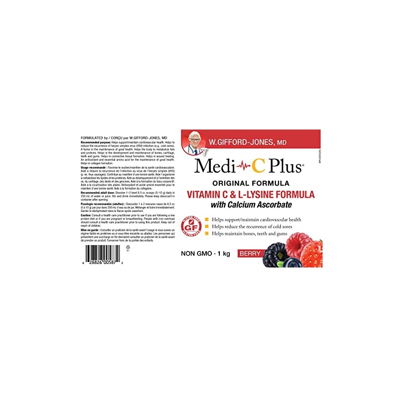 Medi C Plus Preferred Nutrition Medi C Plus Lysine Berry