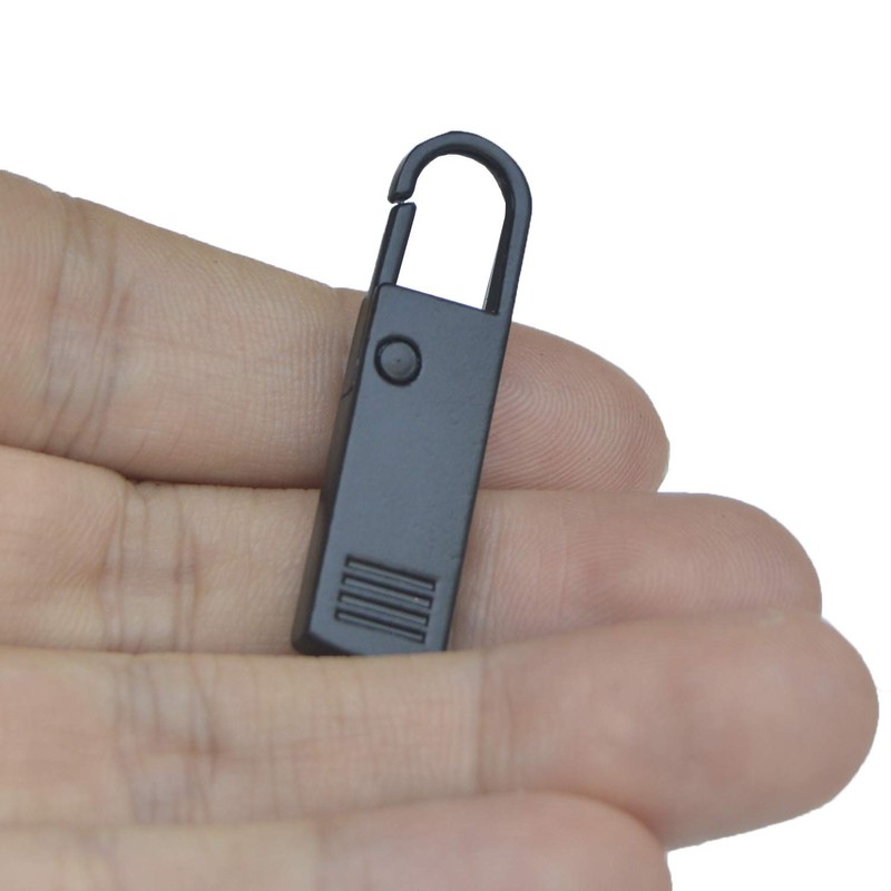 2Pcs Zipper Pulls Tab Replacement Metal Zippers Handle Mend Fixer