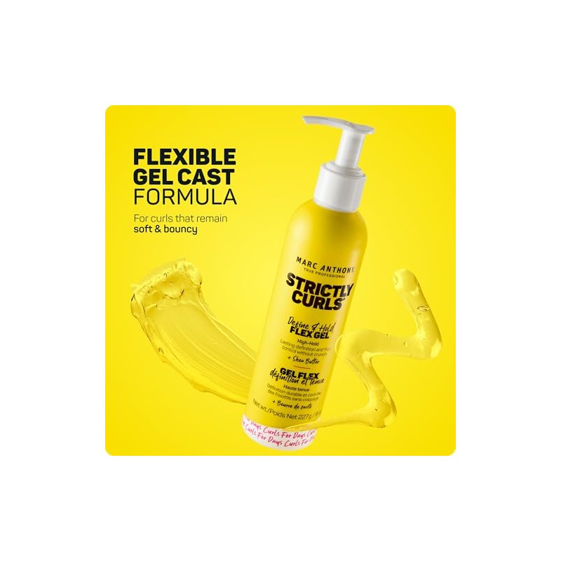 Marc Anthony Strictly Curls Define & Hold Flex Gel 8oz