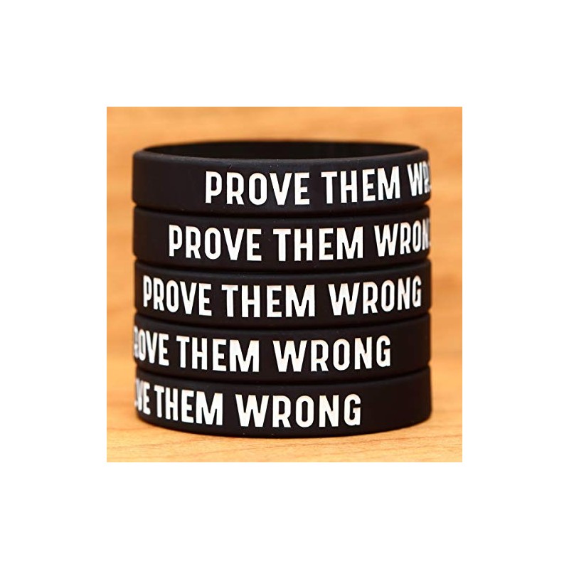 Fifteen (15) Prove Them Wrong Wristbands