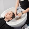 Salon Shampoo Bowl Sink Faucet Sprayer Kit Hot Cold Switch