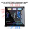 Lian Li O11 Vision Compact Black-Steel-Tempered Glass ATX Mid Tower