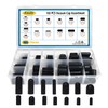 Vacuum Caps Rubber Plug Kit, 165 PCS 14 Size Assorted