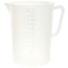 M.T. Torimatsu AS ONE MTI Polypropylene Measuring Cup 5.0L Made