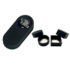 Sinsilvie Professional Chalk Holder,Magnetic Billiard Pool Cue Snooker Chalk Holder,Silent Durable Carrying Billiards Accessories (Lion)