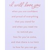 American Greetings American Greetings Romantic Birthday Card (I Will Love