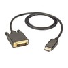 Black Box 10-ft. DisplayPort to DVI Cable, Male