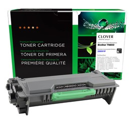Clover Remanufactured Toner Cartridge Replacement for Brother TN850 | Black | High Yield