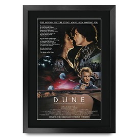 HWC Trading FR A3 Dune Gifts Signed Autograph Movie Memorabilia A3 Framed Print Poster