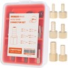 LTWFITTING Assortment Kit Hose ID (1/4-Inch to 1/2-Inch) x (1/4-Inch,