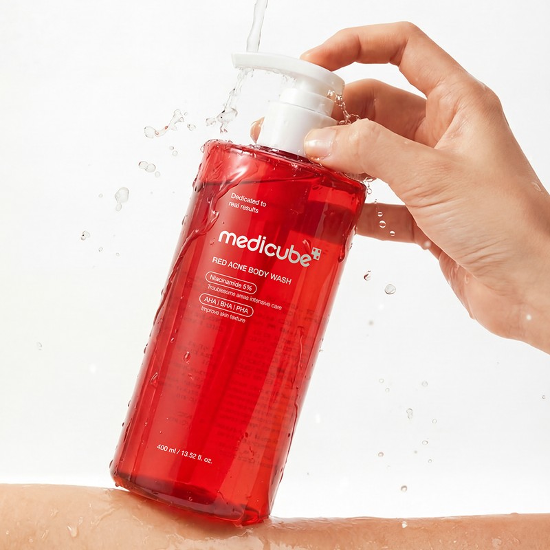 MediCube Medi-Cube Red Acne Body 2-piece Set (Body Wash 400ml