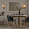 Vesici Candle Sconces Set of Two Metal Wall Candle Holder